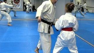 Шотокан каратэ Сергей Жуков, Обнинск (Shotokan karate, seminar).