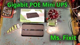 Gigabit POE Mini UPS Review!