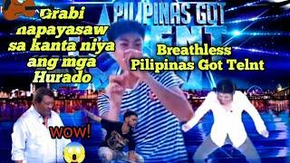 Breathless #pilipinasgottalent Sumayaw yong mga Hurado grabi pinasayaw niya mga Hurado