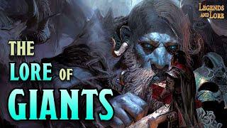 The Lore of Giants | D&D Legends and Lore