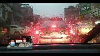 Heavy Shower Mazang Road Lahore || Rain in Mazang || Safawala Chowk || Qazi Hospital