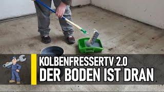 Kolbenfresser TV 2.0 | Der Umbau der Werkstatt - Update | Der Boden wird gestrichen! [242] ‍