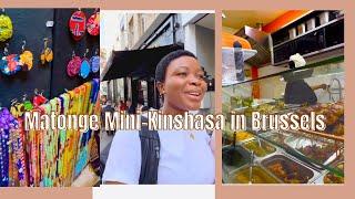 Visiting MATONGE Mini-Kinshasha in Brussels Belgium: The Most Populated African Neighborhood