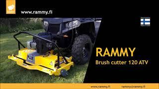 Rammy Brush cutter 120 ATV PRO 2021