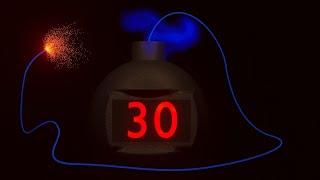 30 Second Timer Bomb   3D Timer