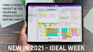 Ideal Week Planning - Personal Digital Planner | #key2successplanner