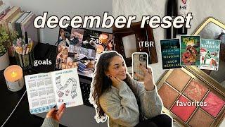 MONTHLY RESET WITH ME ️ new goals, monthly reading recap + TBR, current favorites, planner setup