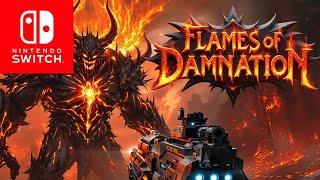 Flames of Damnation - Nintendo Switch Gameplay - Release 15.02.2025