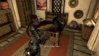 SKYRIM: Torturing Kaidan in bed!