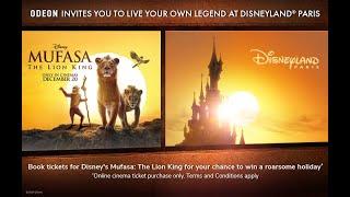 Mufasa: The Lion King | Win a roarsome holiday at Disneyland® Paris*