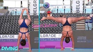 Stand-Out Handstand Dives in Women's Diving