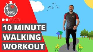 Short "Walk at Home" follow along gentle workout