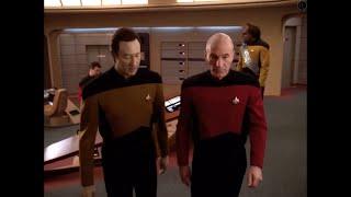 Star Trek : TNG -Picard and Data Goes After an Astray Torpedo