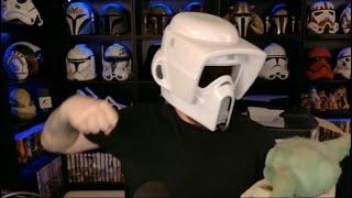 Hasbro Black Series Scout Trooper Helmet | Unboxing and Review