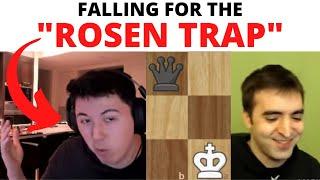 GM Eric Hansen FALLS for the "ROSEN TRAP"!