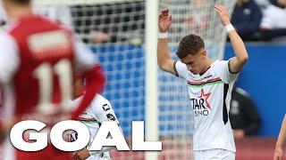 GOAL! Stefan Mitrovic maakt de 1 - 1 tegen Royal Antwerp FC