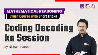 NTA UGC NET Maths and Reasoning 2022 | Coding Decoding ka Session | Nishant Sir | NTA UGC-NET 2022