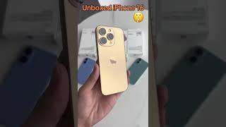 Unboxed iPhone 16 pro Desert Titanium!! Here is the New Color!!!#tenorshare #iphone16