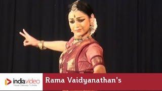 Peacock Dance by Rama Vaidyananthan | Bharatanatyam on Mayur Alarippu |