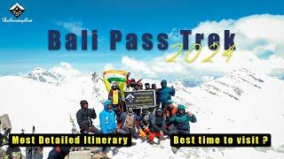 Bali Pass Trek 2024 Complete Itinerary // Stay, Food, Accommodation // The Searching Souls