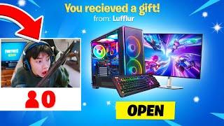 Upgrading Fortnite Streamers Gaming Setups!