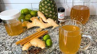 Pineapple Peel Tea Recipe- Weight Loss benefits and MORE!!