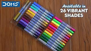 DOMS | Brush Pens 26 shades