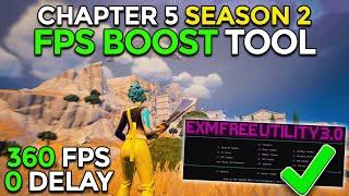 BEST Fortnite *Chapter 5 SEASON 2* FPS Boost & ZERO Delay Tool