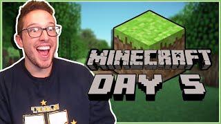 DGR's Completely Blind Quest To Beat MINECRAFT: Day 5