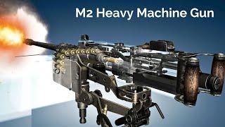 Animation: How a M2 Browning Heavy Machine Gun works