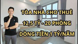 Tòa Chung Cư Mini cho thuê | 12,5 tỷ - 20 phòng | Dòng tiền 1 tỷ/năm | Ngõ 190 Nguyễn Trãi