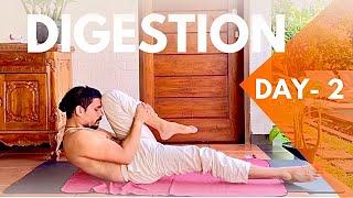 DAY- 2 | DIGESTION | 21 Days Yoga Challenge | @PrashantjYoga