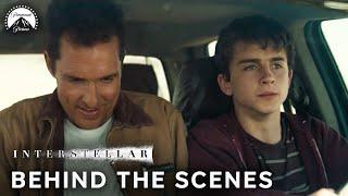 Interstellar | Behind The Scenes vs. Actual Movie Scene | Paramount Movies