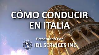 Como conducir en Italia 2021 por IDL Services Inc.