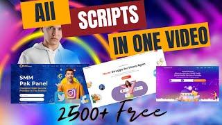 All SMM Panel Scripts in One Video | Free SMM Panel Scripts | SMM Panel