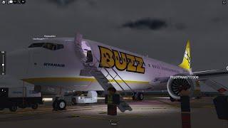 Roblox airline | Buzz operated by Ryanair | #roaviation #review