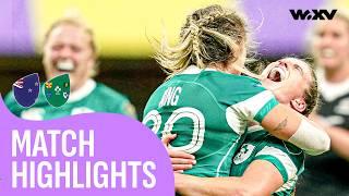 Ireland stun the World Champions  | New Zealand v Ireland | Highlights | WXV 1