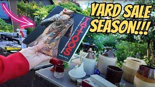 Yard Sale Season is Here! The Retro Collectibles Hunt Begins!