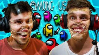 Among Us But We Sticky Taped Our Faces (very funny)