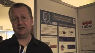 Matti Heikkurinen from the eFiscal project at EUDAT