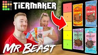 ONKO MrBeastin SUKLAAT HYVIÄ? | TIER LIST W/ GF