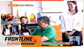 Sen. Koko Pimentel III, tatakbo bilang kongresista ng Marikina | Frontline Weekend