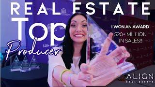 I WON AN AWARD!! 20+ MILLION IN SALES | Central Florida Luxury Realtor Day In The Life