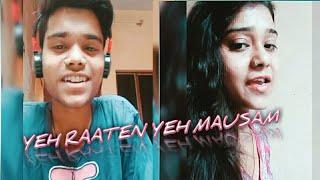 Yeh Raaten Yeh Mausam | Duet Cover Song | Sanam Simran Sehgal #MOHICOVERSECTION