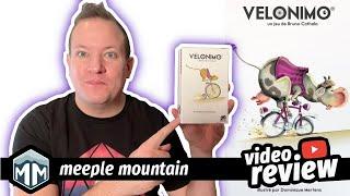 Velonimo - Bicycle Race! - How to Play & Review - Boardgame Brody