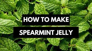 How to Make Spearmint Jelly