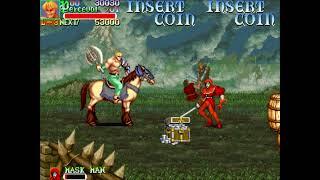 나이츠오브더라운드 한글판 원코인  ナイツオブザラウンド,Knights of the Round  1cc