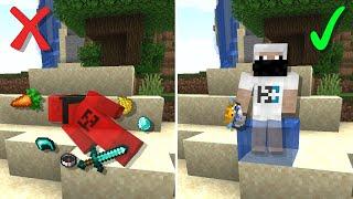 TOP #10 BEST FALLING CLUTCH TRICKS IN MINECRAFT (IN HINDI)