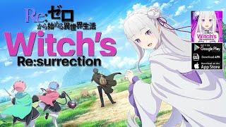 Re:Zero Witch’s Re:surrection Gameplay - Anime RPG Android iOS