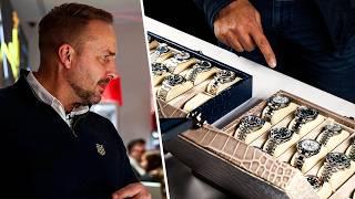 Intense Rolex NEGOTIATIONS at a LIVE Lamborghini Event - Behind The Scenes